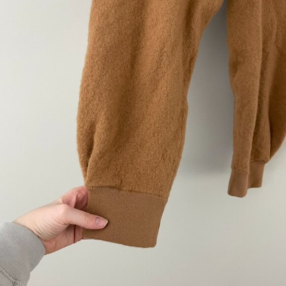 Ulla Johnson Alfie Wool Jogger Pants in Chestnut Size Small - Picture 5 of 6